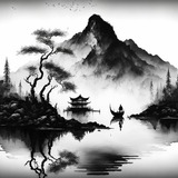 水墨画を趣味にしよう｜初心者向け基本のノウハウ・描き方のコツを解説！