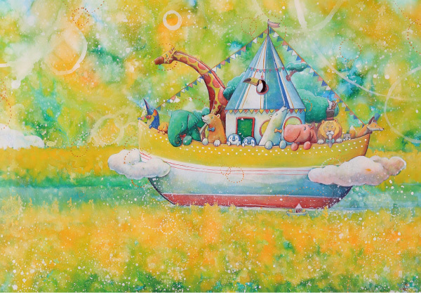 今月のひと】当たり前にある幸せを絵に。見る人の心に届きますように