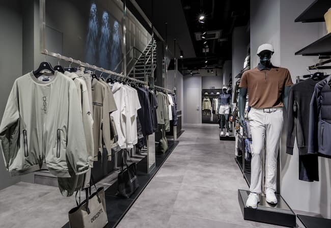人気4ブランドのゴルフアイテムが揃う「DESCENTE GOLF COMPLEX